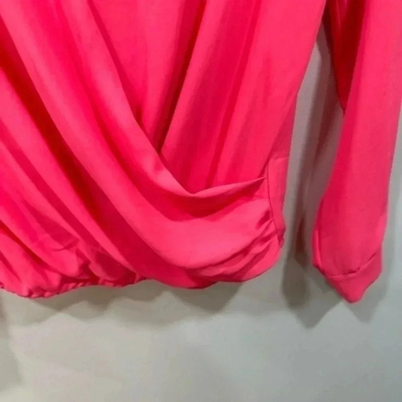 Ro & De Pink Peekaboo Blouse XS - Picture 6 of 8